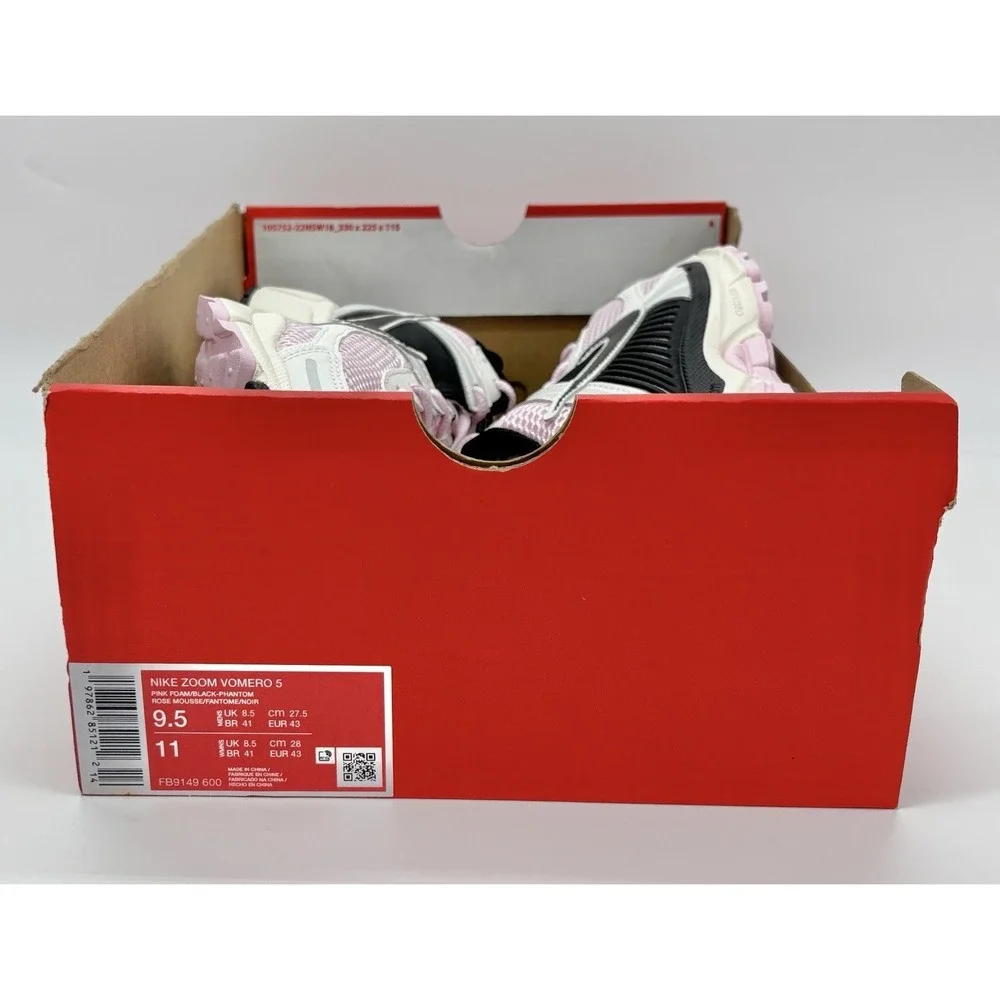 Nike Air Zoom Vomero 5 Pink Foam Size 9.5 FB9149 600